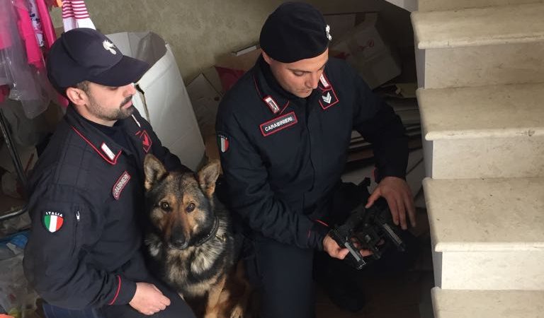 Mini arsenale rinvenuto a Scandale, un arresto dei Carabinieri