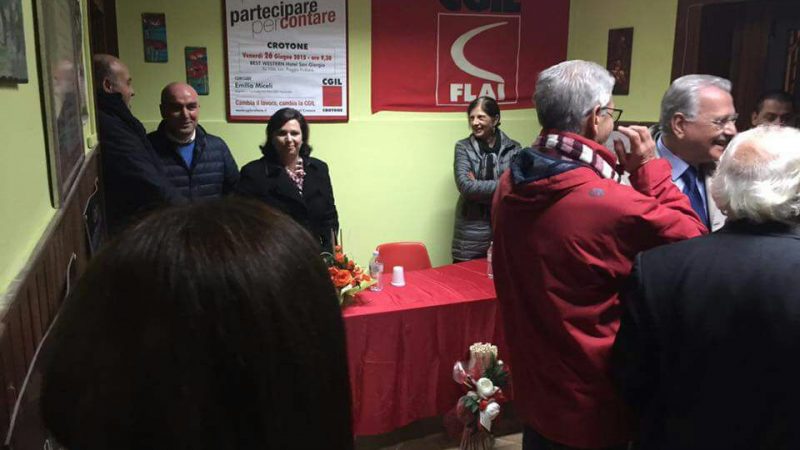 Inaugurata la nuova sede della CGIL a Cotronei