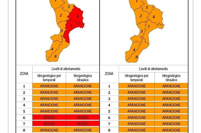 Continua l’allerta meteo per domani, più a rischio le coste