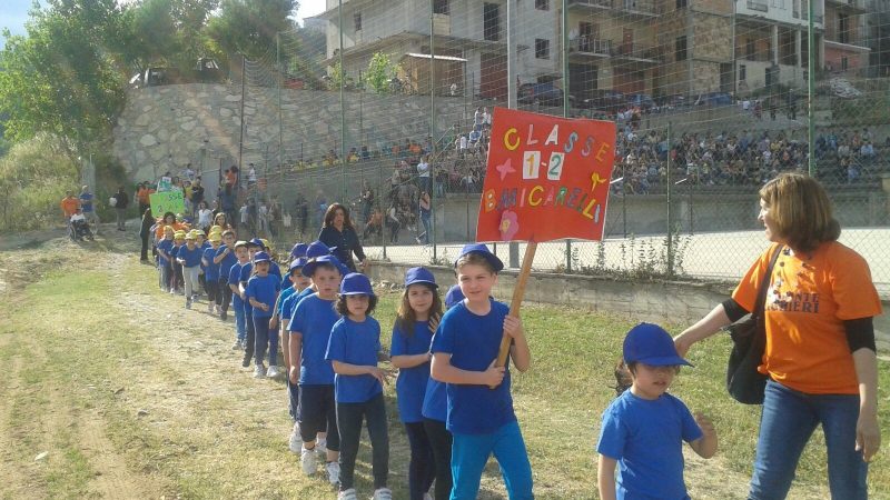 Sport in classe sul campo polisportivo di San Vincenzo