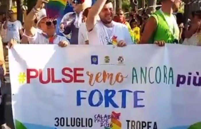 A Tropea sfila  il gay pride calabrese