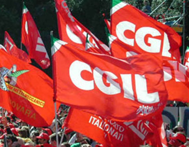 Conferenza stampa Cgil area vasta
  