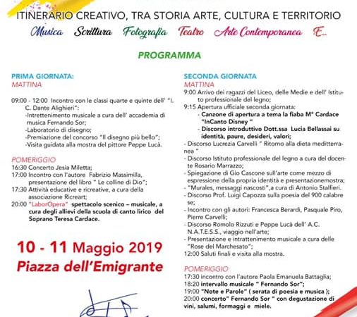 Nuovo progetto artistico CulturArt Petilia