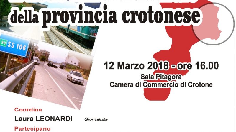 Il nodo infrastrutturale della provincia crotonese