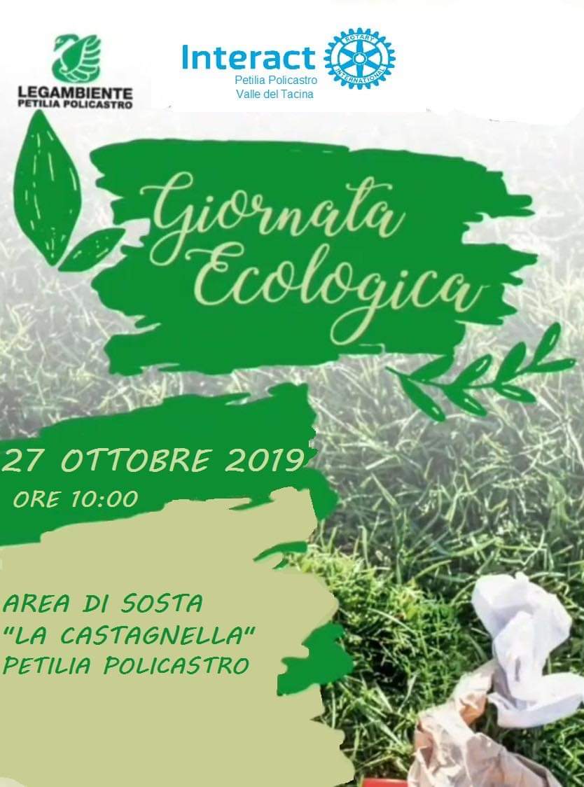 Rotary Interact organizza giornata ecologica
  