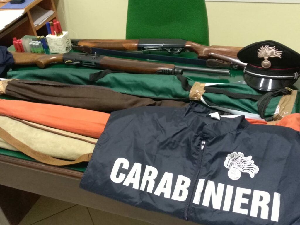 Attività antibracconaggio: denunciate 6 persone