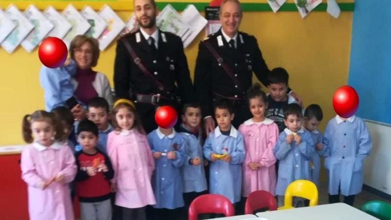 Grazie ai Carabinieri storia a lieto fine per la scuola dell’infanzia di San Pietro in Guarano
