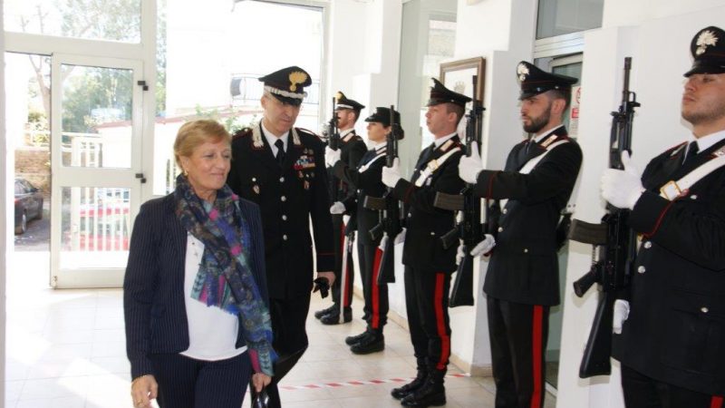Prefetto di Crotone in visita al Comando Provinciale Carabinieri