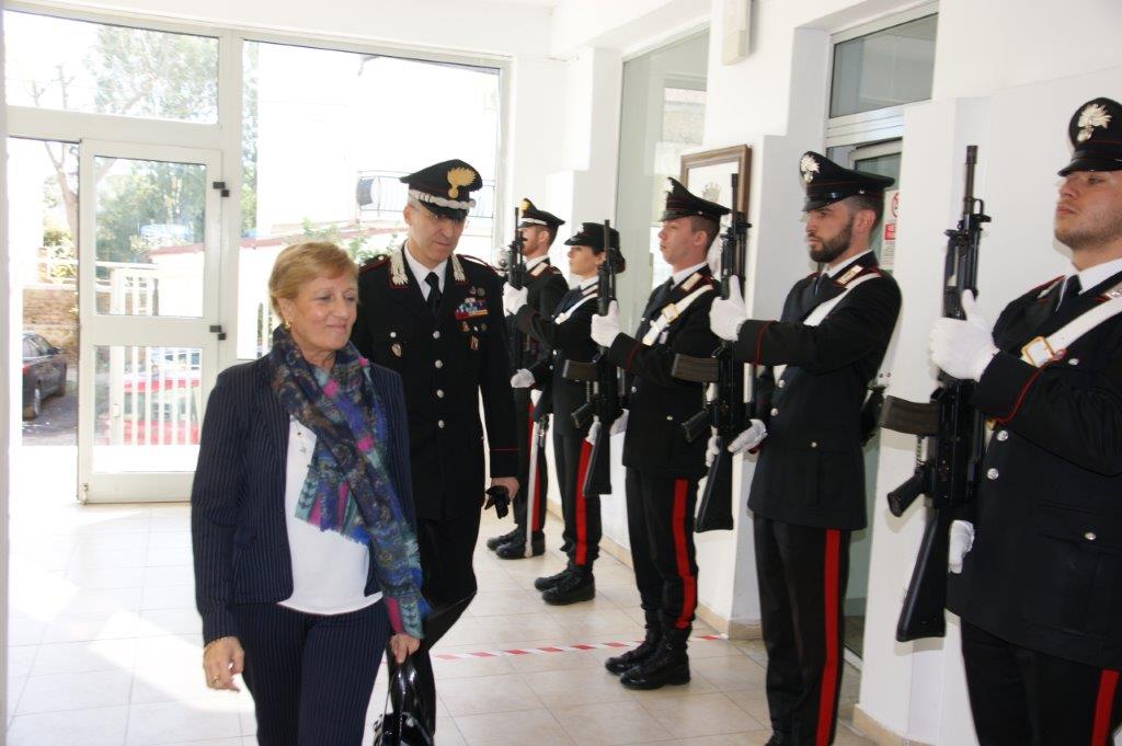 Prefetto di Crotone in visita al Comando Provinciale Carabinieri
  