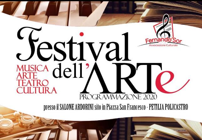 Festival dell’Arte a Petilia, primo appuntamento domenica 9