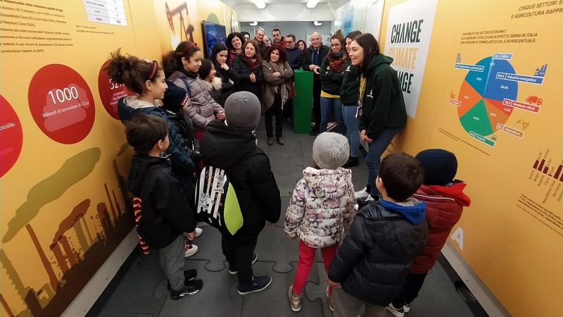 Lamezia Terme, inaugurata alla stazione centrale la tappa del Treno Verde 2020