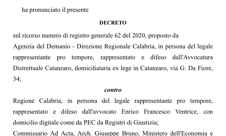 Buone notizie per la discarica di Scala Coeli: annullato il decreto per autorizzarla