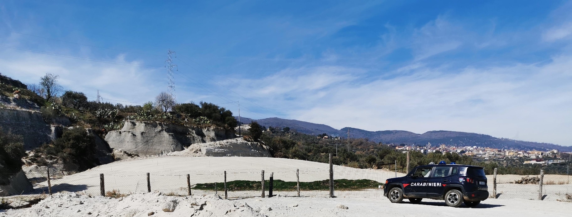 Sbancamento illegale a Cotronei