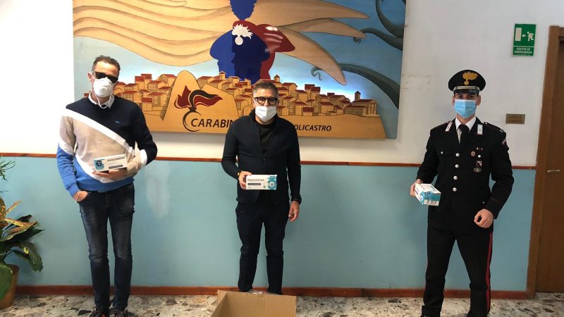 Emergenza Covid: Confartigianato Imprese Crotone dona mascherine ai Carabinieri di Petilia e di Cotronei