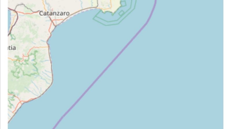 Continuano le forti scosse nel Crotonese, l’ultima di 3.9