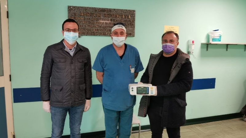 L’azienda Martica dona un macchinario all’ospedale di Crotone