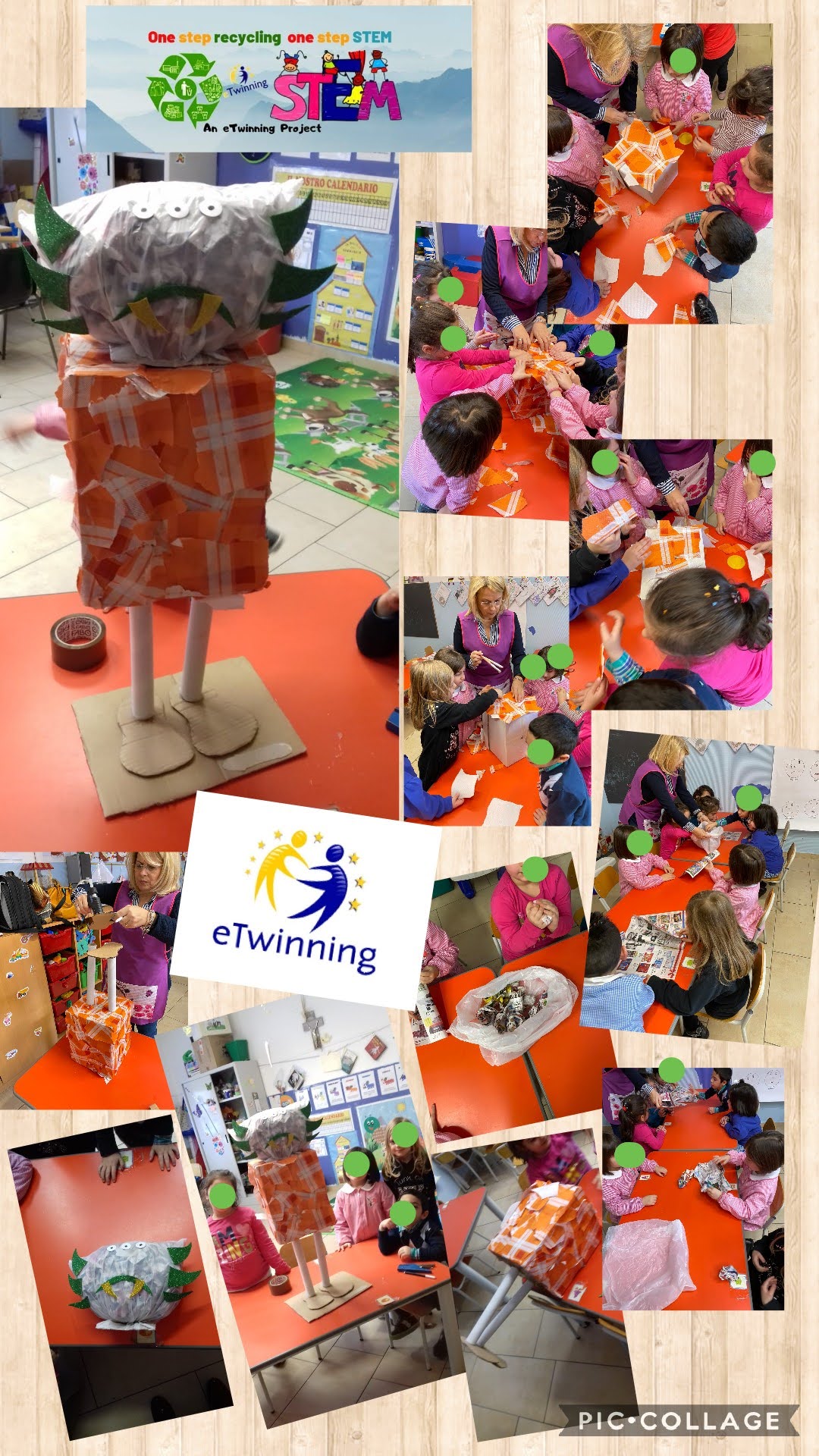 Concluso il progetto europeo eTwinning “One step recycling, one step STEM”