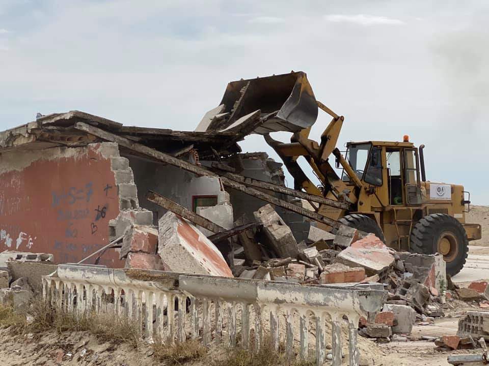 Demolito ecomostro a Schiavonea: Legambiente soddisfatta