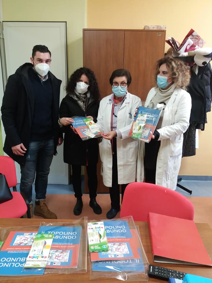 Al Reparto di Pediatria di Crotone arriva come omaggio un libro autoprodotto
  