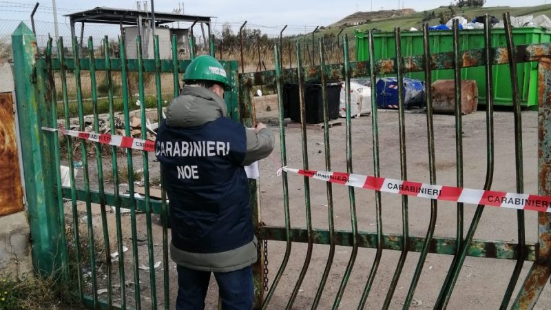 Violazione ambientale in centro raccolta rifiuti a San Leonardo