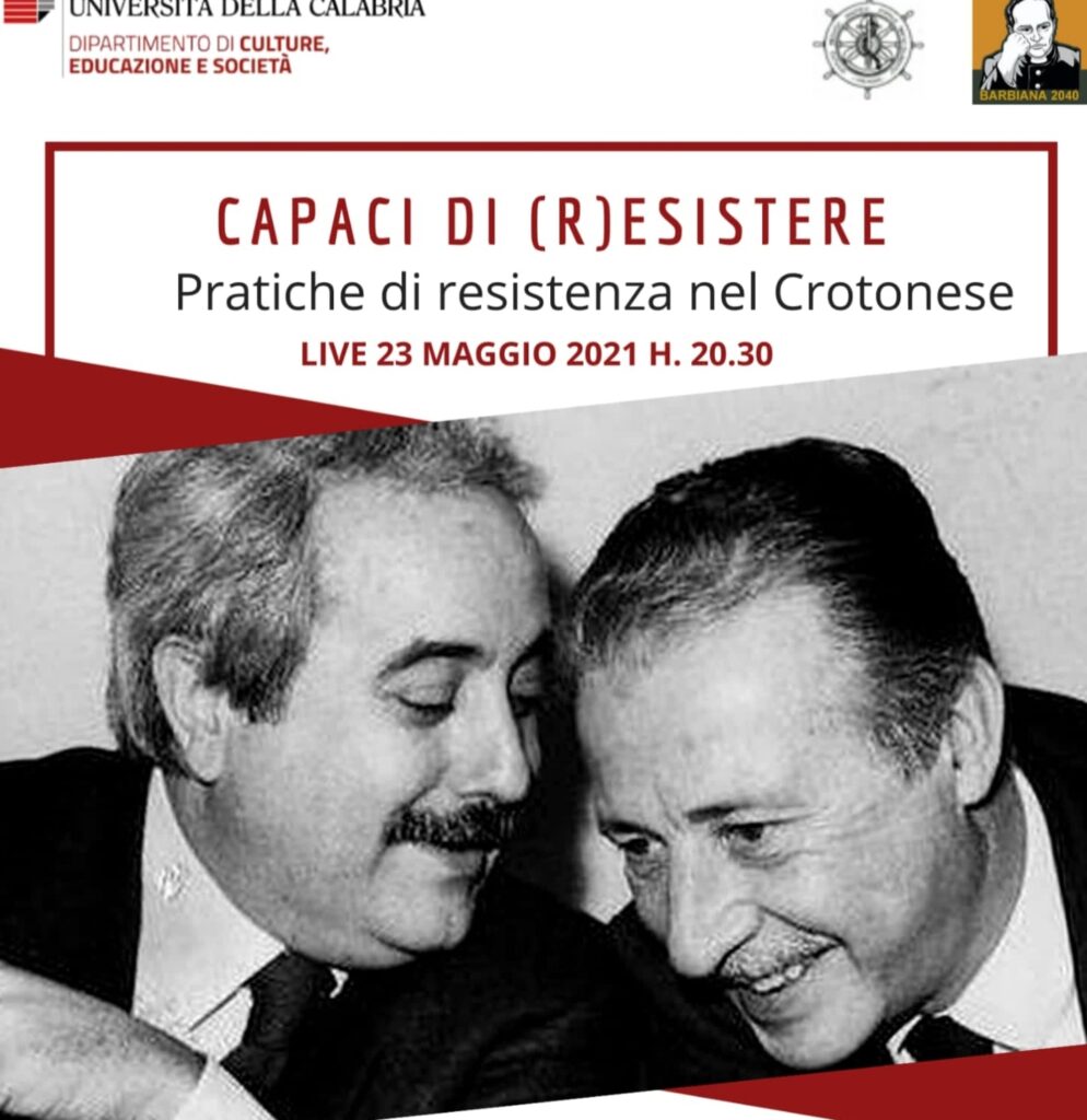 La lotta alle mafie nel Crotonese tra memoria e testimonianza nell’anniversario di Giovanni Falcone. Gli studenti del Ciliberto scrivono ai Calabresi invitando alla resistenza contro il malaffare