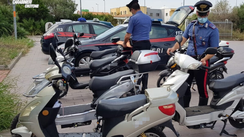 Bici elettriche modificate: Sanzioni da parte dei Carabinieri