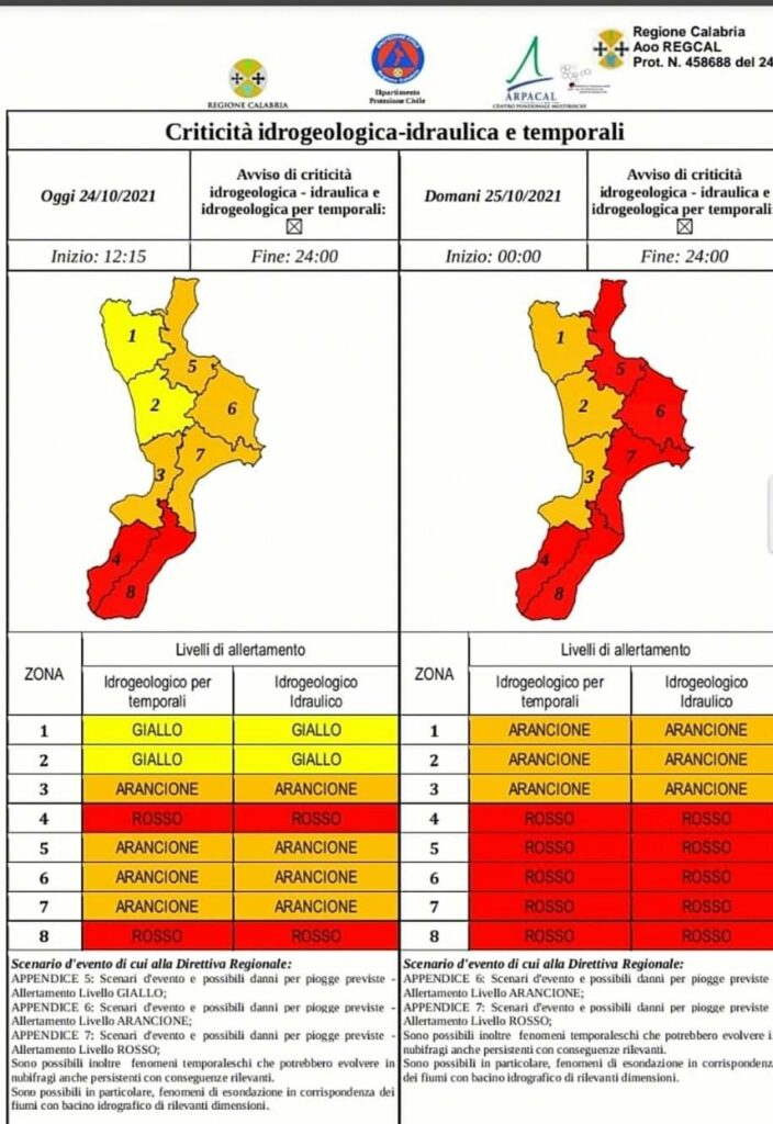 Allerta rossa: Domani scuole chiuse
  