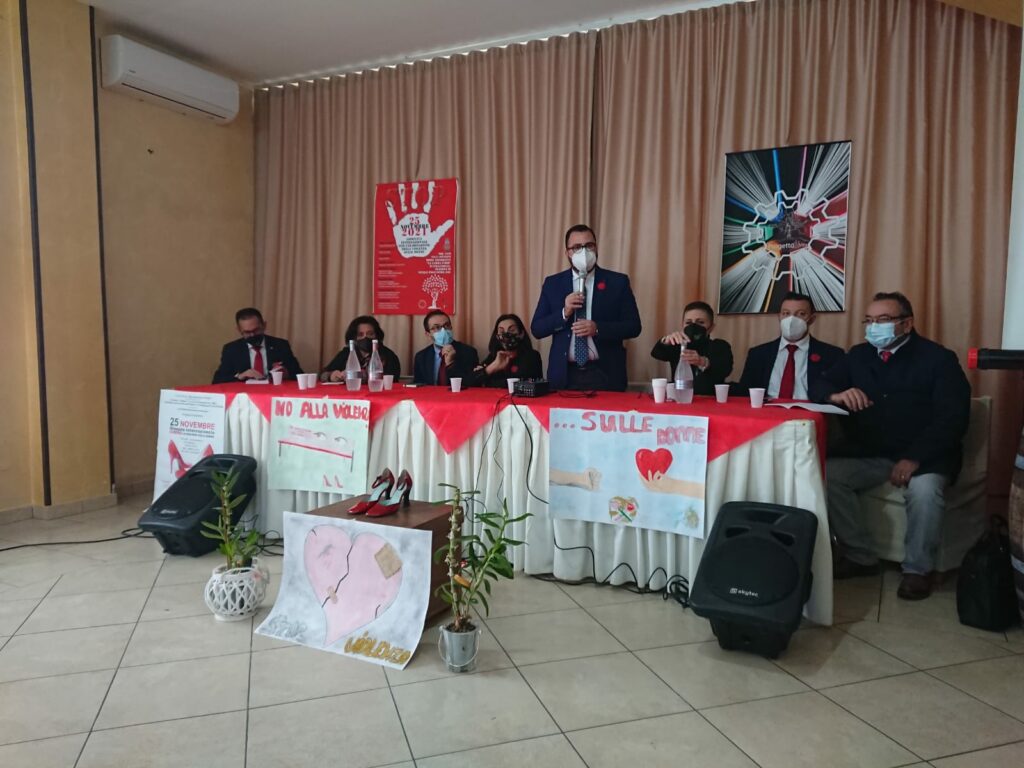 Giornata Internazionale contro la violenza sulle donne a Pagliarelle