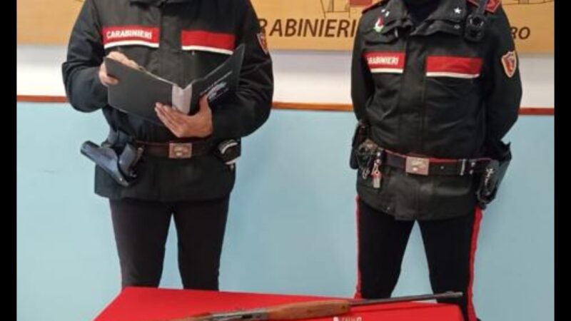 Mesoraca: Trovato in possesso di un fucile clandestino