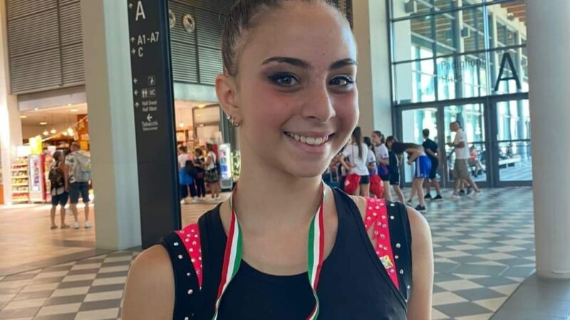 Alessandra Garofalo, Campionessa Nazionale in Ginnastica Ritmica