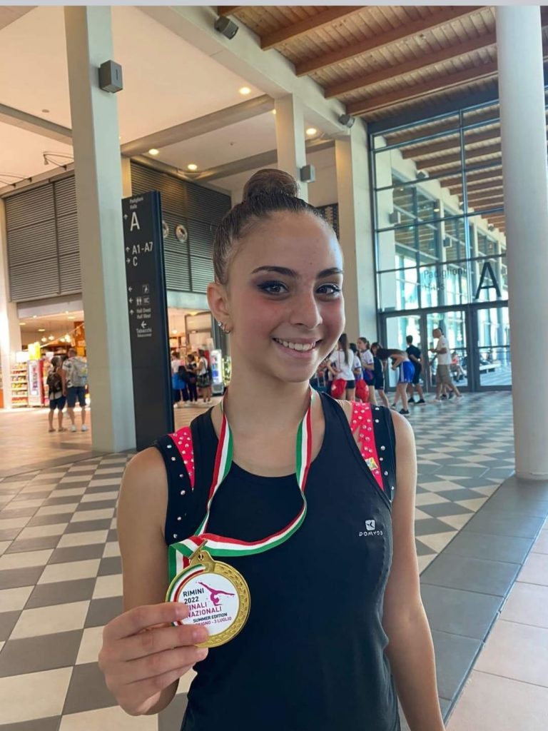 Alessandra Garofalo, Campionessa Nazionale in Ginnastica Ritmica