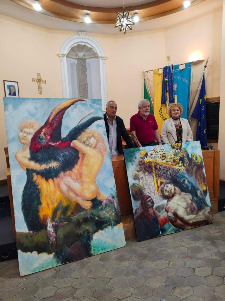 Al Comune di Santa Severina opere di Alexander Kanevsky