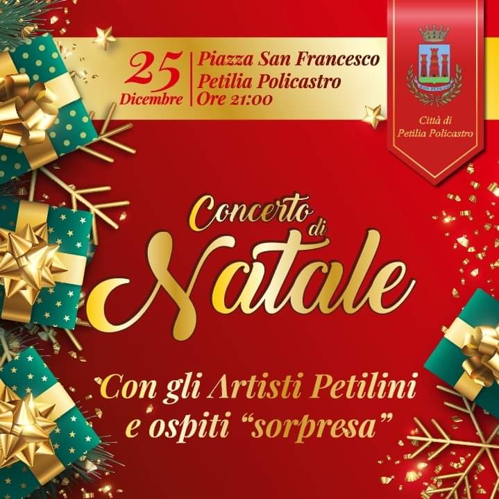 Iniziati gli eventi natalizi a Petilia Policastro