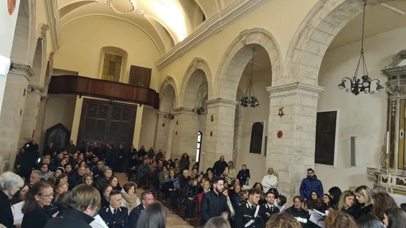 Celebrazione di San Sebastiano nella chiesa Matrice