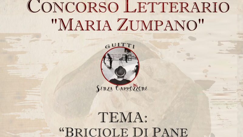 Concorso letterario di Guitti senza carrozzone intitolato a Maria Zumpano