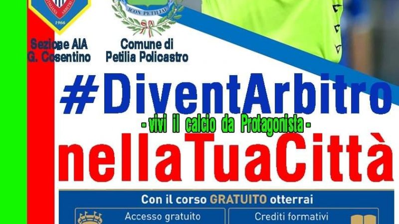 Presentazione Corso Arbitri Nazionali a Petilia