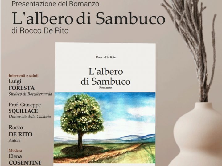 L’albero di sambuco: il nuovo libro di Rocco De Rito