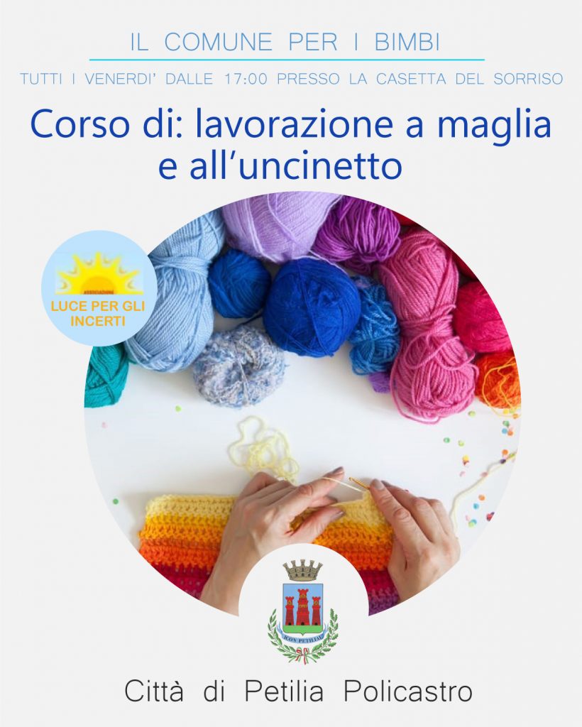 Gli antichi mestieri: Corsi per i bambini nella Casetta del Sorriso