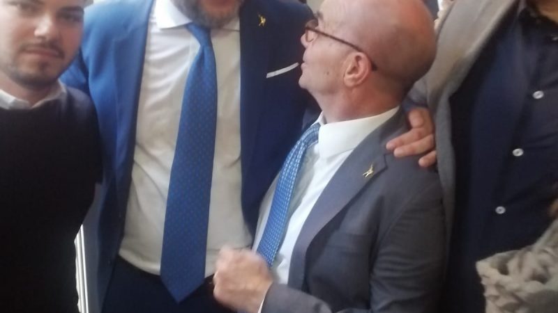 Nicola Daniele incontra Matteo Salvini a Reggio Calabria
  