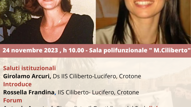 Ripensare l’antimafia: Riparte il ciclo di studi per un cambiamento sociale
  
