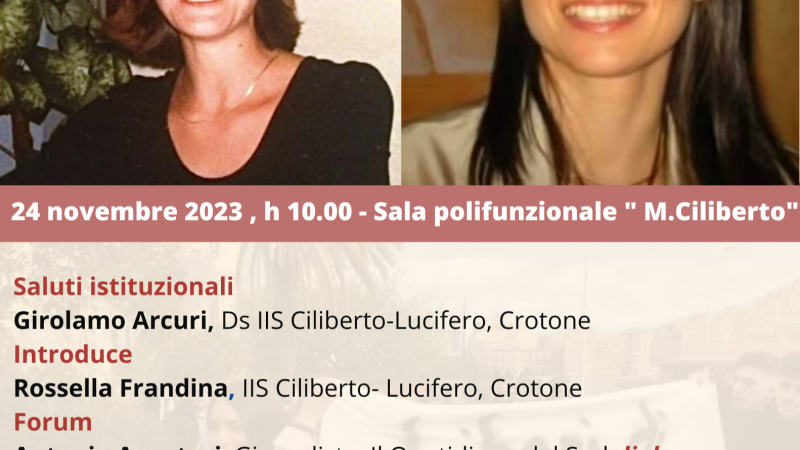 Ripensare l’antimafia: Riparte il ciclo di studi per un cambiamento sociale