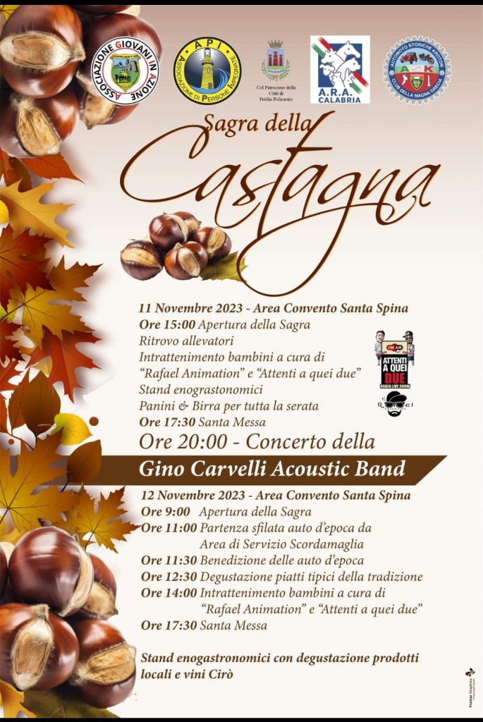 Sagra della castagna a Petilia