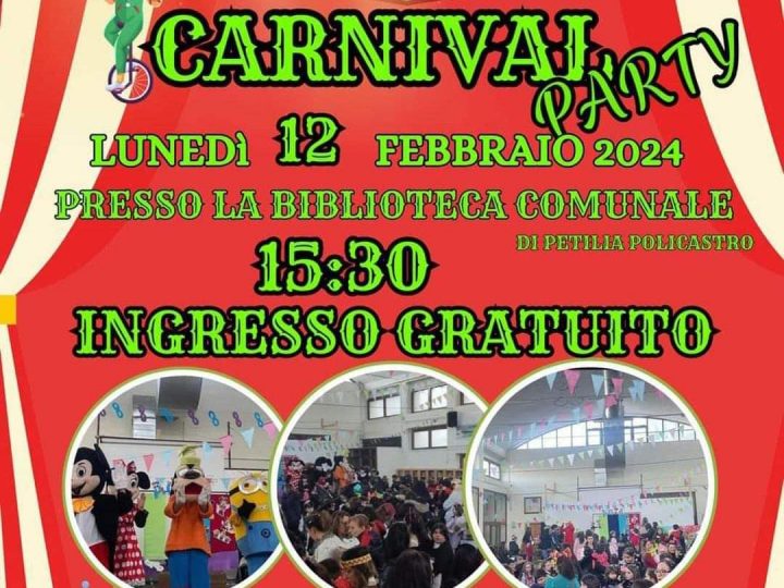 A Petilia ci si prepara per il Carnevale 2024