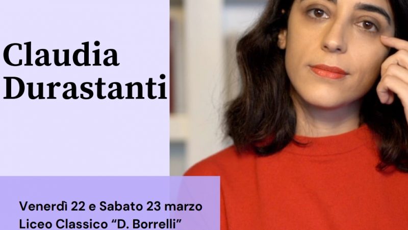 Al Borrelli incontro con la scrittrice Claudia Durastanti
  