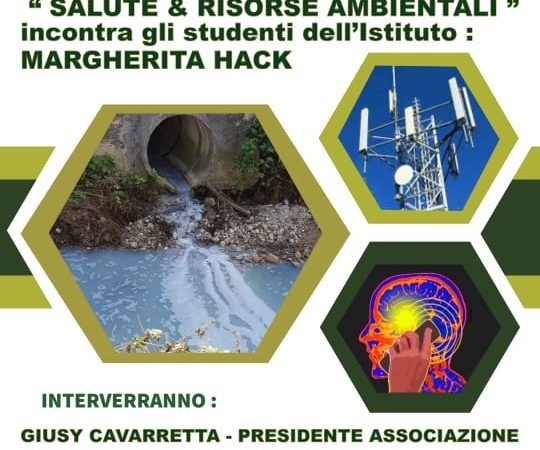 Inquinamento ambientale ed effetti sulla salute: Ne parla l’associazione Salute e Risorse Ambientali
  