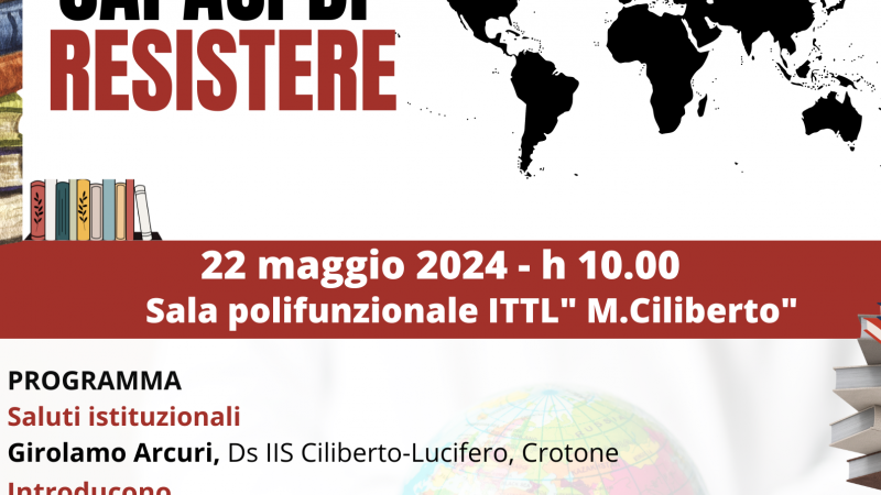 Pedagogia dell’Antimafia e Ciliberto di Crotone incontrano il Procuratore Capomolla