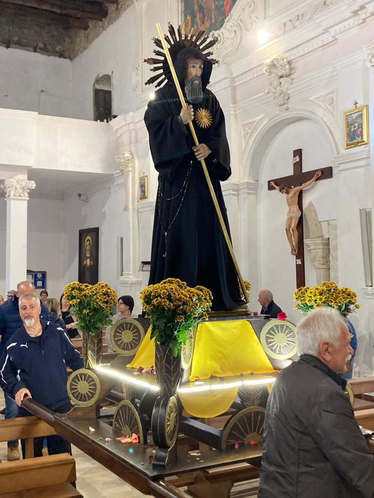 Festeggiamenti per San Francesco di Paola, ieri la traslazione della statua a Foresta
