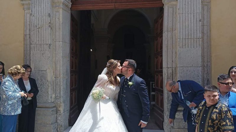 Amministrazione in festa: Si è sposato il sindaco Saporito
