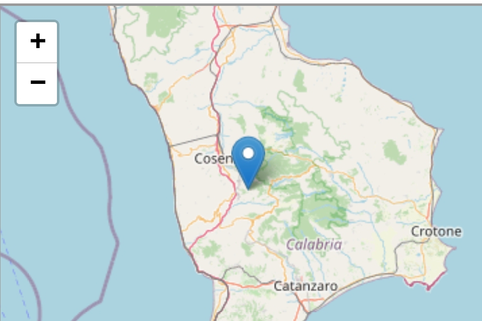 Terremoto nel cosentino