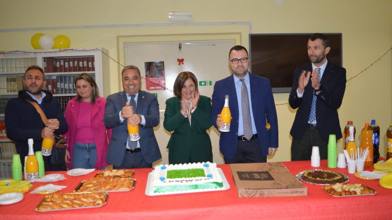 Inaugurazione del Campo sportivo polivalente al Liceo Scientifico Raffaele Lombardi Satriani